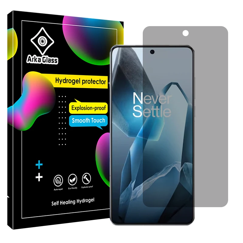 محافظ صفحه نمایش حریم شخصی آرکا گلس مدل Tough مناسب برای گوشی موبایل وان پلاس 13