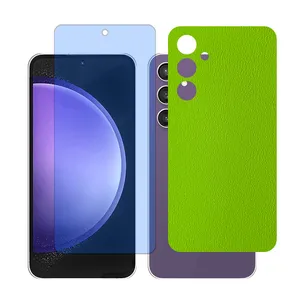 Glass together model blue cut screen protector suitable for Samsung Galaxy A55 mobile phone with back cover sticker