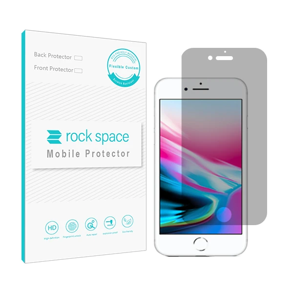 محافظ صفحه نمایش حریم شخصی راک اسپیس مدل HyPRV مناسب برای گوشی موبایل اپل iPhone 8 