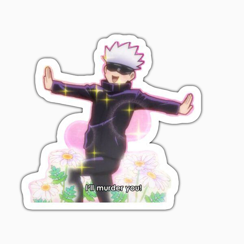 استیکر لپ تاپ و موبایل بووم طرح Anime Jujutsu Kaisen مدل Saturo کد PS4