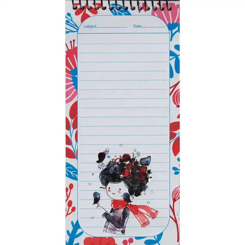 دفترچه یادداشت طرح دخترانه مدل 14