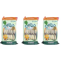 کلوچه سنتی شکر قهوه ای دیلانچی - 350 گرم بسته 3 عددی 