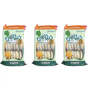 کلوچه سنتی شکر قهوه ای دیلانچی - 350 گرم بسته 3 عددی 