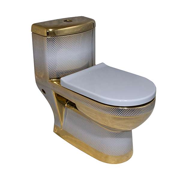 توالت فرنگی مدل سنگ فرش