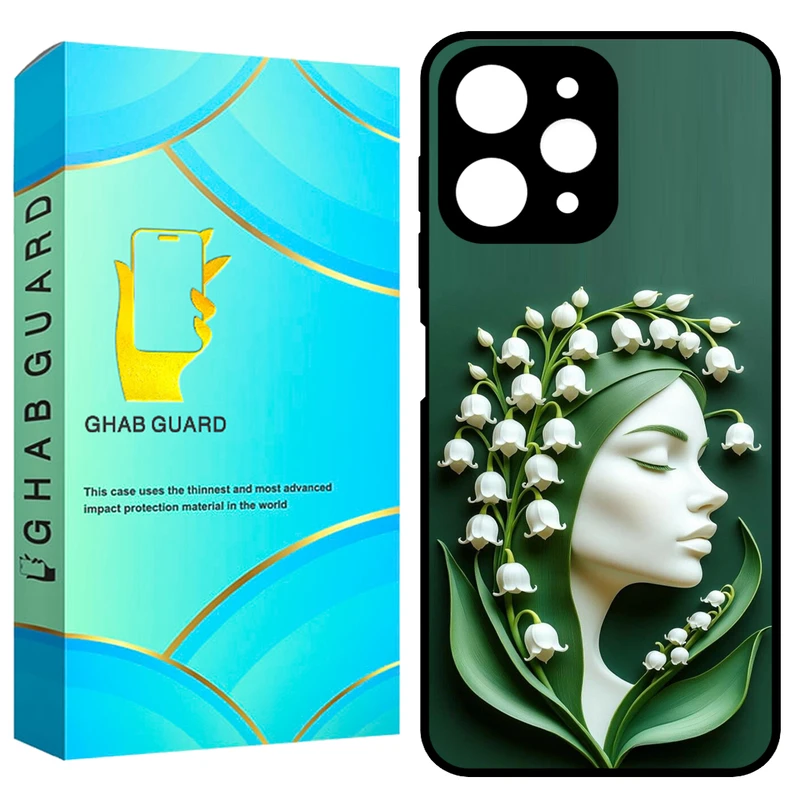 کاور قاب گارد طرح زنانه مدل GCHPR12 مناسب برای گوشی موبایل شیائومی Redmi 12 4G / Redmi 12 5G / Poco M6 Pro 5G