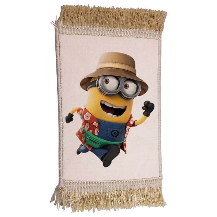 فرش ماشینی دیوارکوب مدل مینیون کد 94