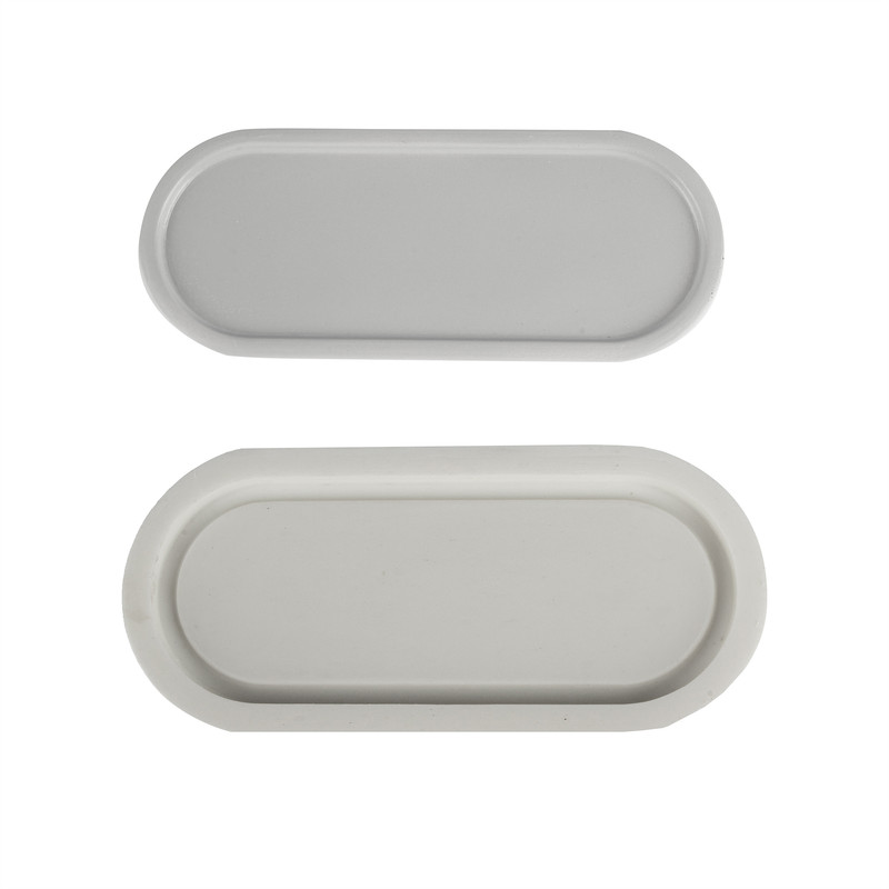 قالب سیلیکونی مدل سینی بیضی کد DCO1527