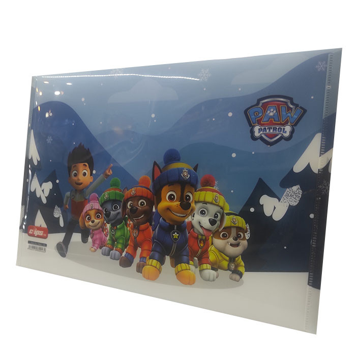 پوشه دکمه دار کلیپس طرح paw patrol