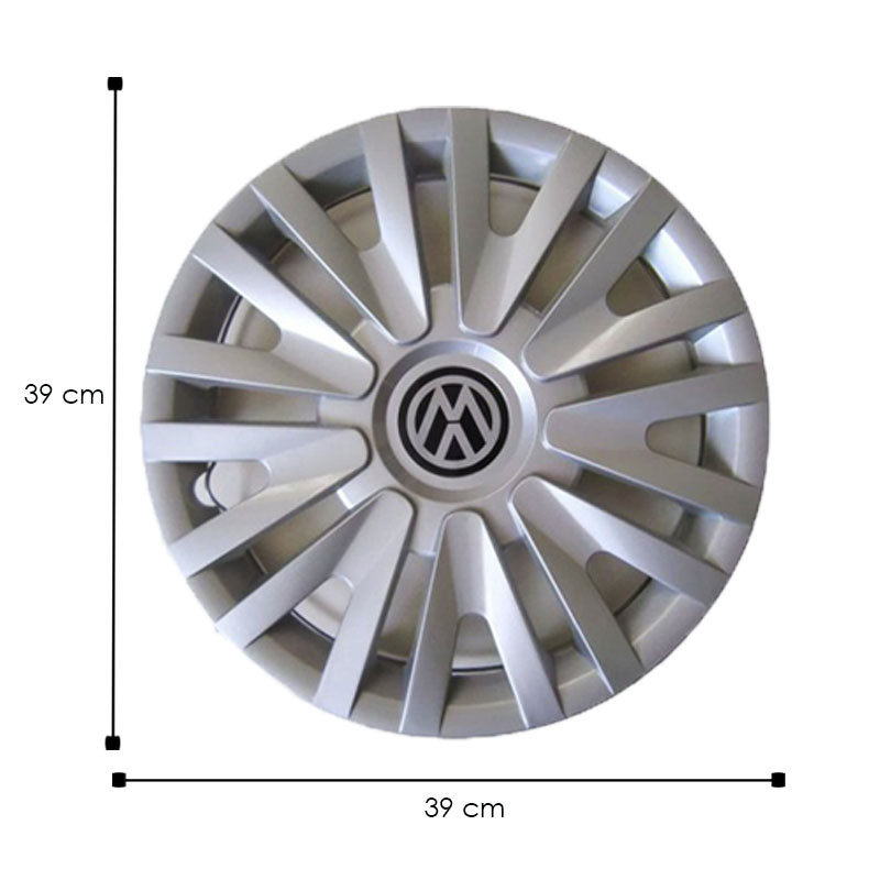 قالپاق خودرو ابویی طرح گلف کد TU514 سایز 14 اینچ مناسب برای پژو 206