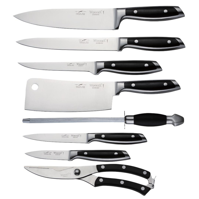 سرویس چاقو آشپزخانه 8 پارچه وینر مدل 01