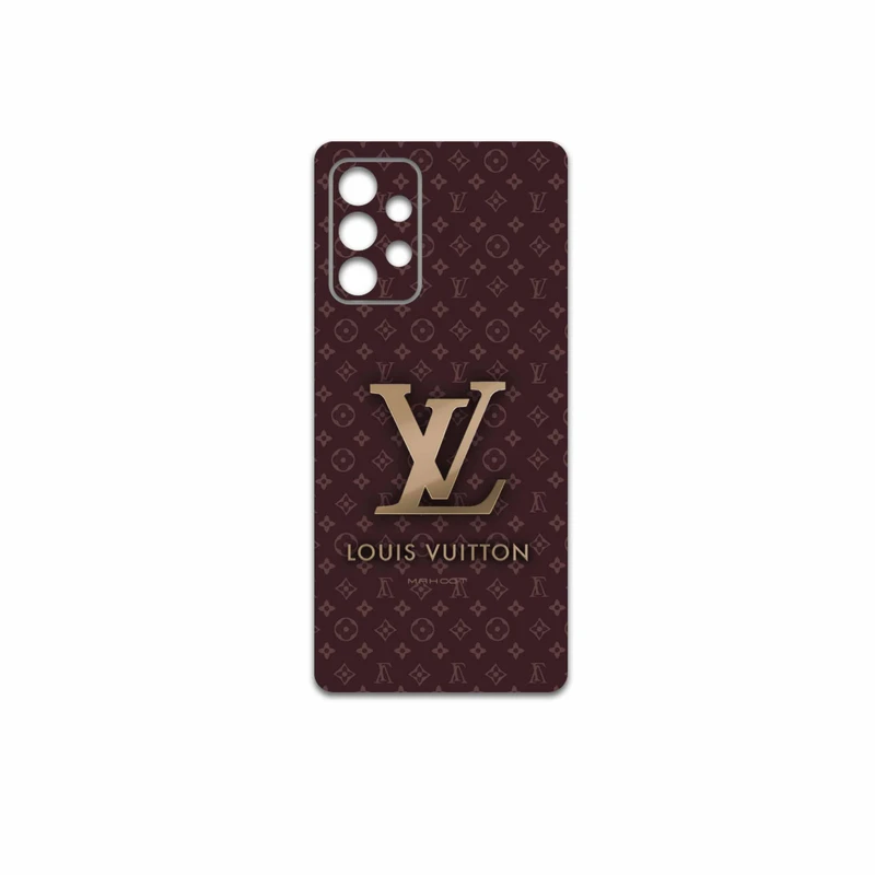 برچسب پوششی ماهوت مدل LOUIS-VUITTON-Logo مناسب برای گوشی موبایل سامسونگ Galaxy A52 5G