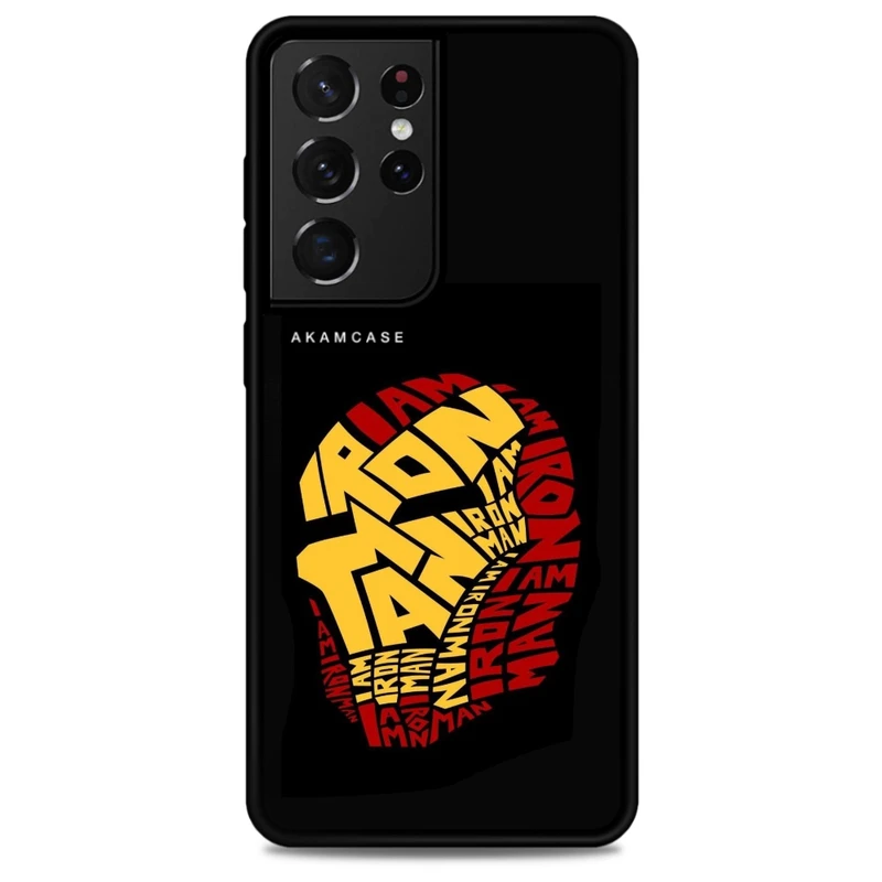 کاور آکام مدل AMCWSGS21U-IRON MAN3 مناسب برای گوشی موبایل سامسونگ Galaxy S21 Ultra