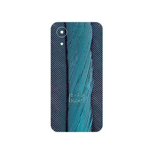 MAHOOT Turquoise feathers Cover Sticker for Samsung Galaxy A03 Core