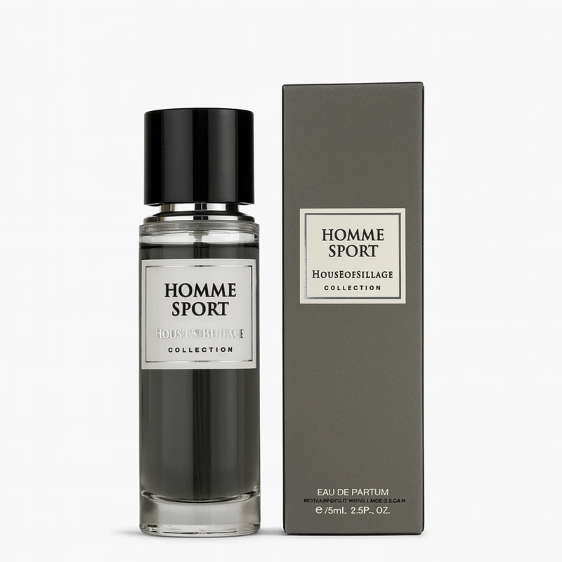 ادو پرفیوم مردانه هاوس اف سیلیج مدل  Homme Sport با رایحه خنک حجم 40 میلی لیتر