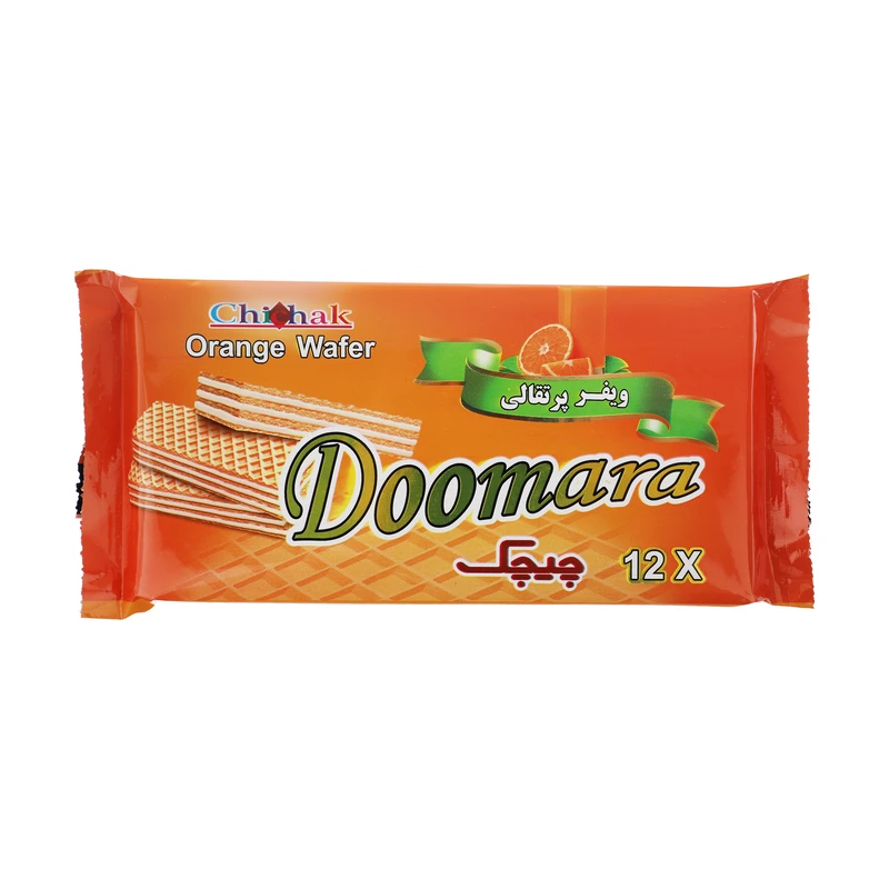 ویفر دومارا چیچک با طعم پرتقال - 60 گرم
