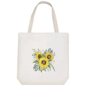 ساک خرید خندالو مدل گل آفتابگردان کد 10260