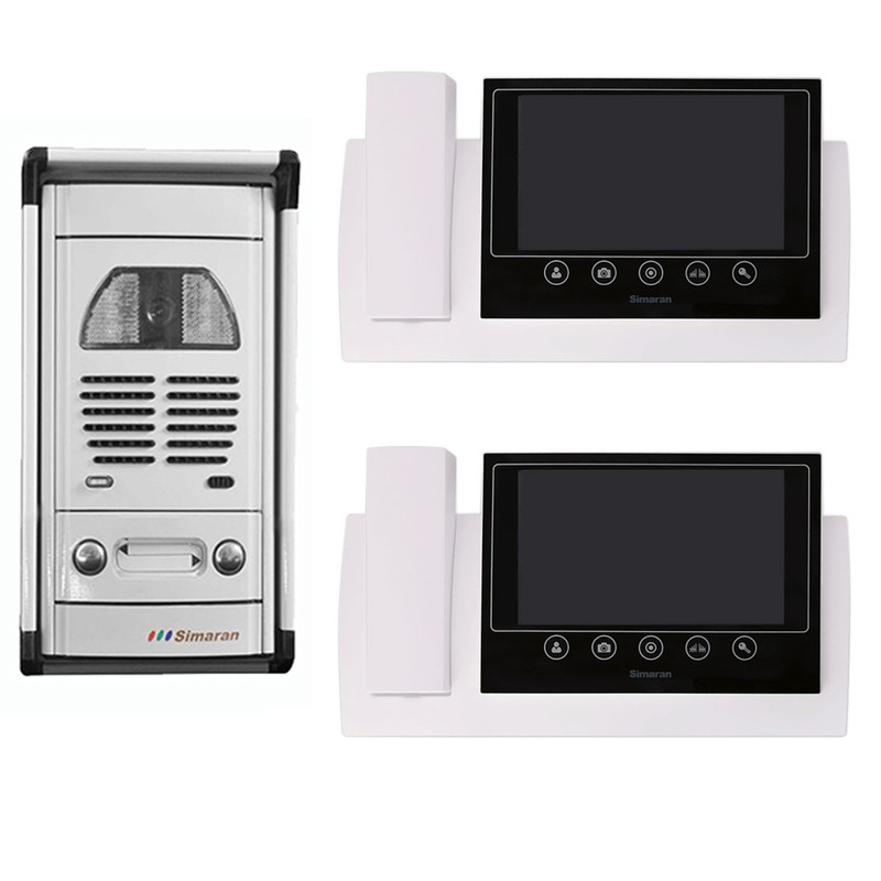 دربازکن تصویری سیماران مدل 72TKM-VFC2D مجموعه 3 عددی