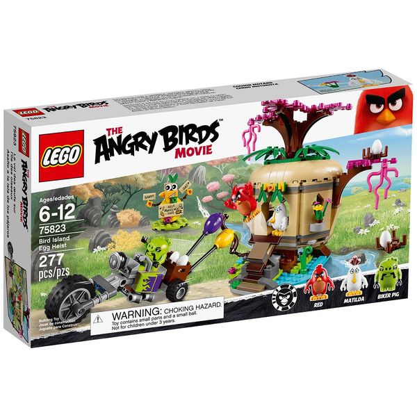 لگو سری Angry Birds مدل Bird Island Egg Heist 75823 لگو سری Angry Birds مدل Bird Island Egg Heist 75823