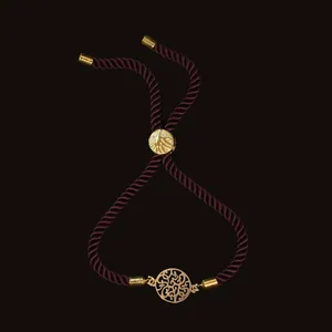دستبند طلا 18 عیار زنانه آمانژ کد D9573