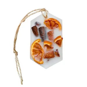 ساشه آویز پارافینی معطر مدل شش ضلعی