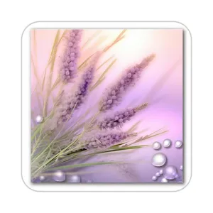 زیر لیوانی کاکتی طرح گل مدل mp18018