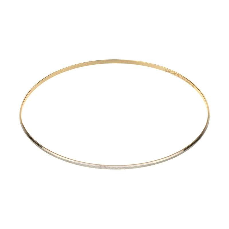 النگو طلا 18 عیار زنانه الن نار مدل مفتولی النگو طلا 18 عیار زنانه الن نار مدل مفتولی