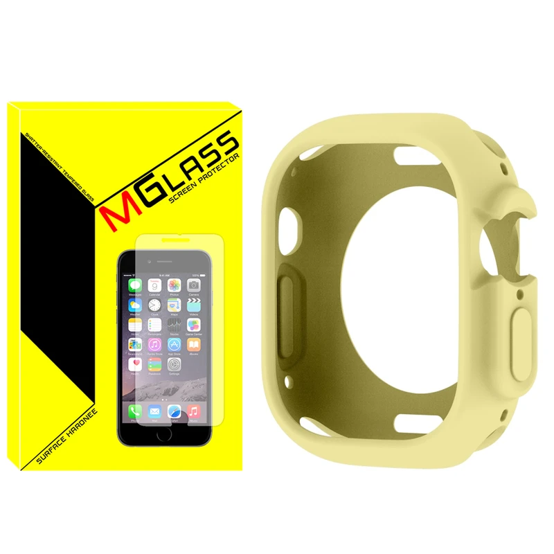 کاور ام‌گلس مدل Jelly Protection MG مناسب برای ساعت هوشمند ویرفیت T900 Ultra