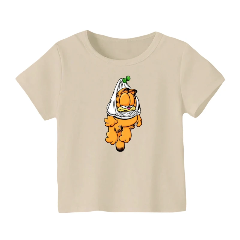 تی شرت آستین کوتاه بچگانه مدل گارفیلد کد ۱