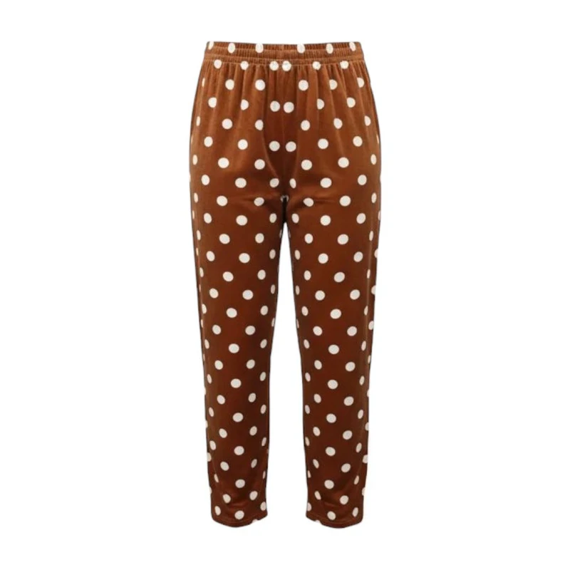 شلوار راحتی زنانه مدل مخمل کد PJ1538