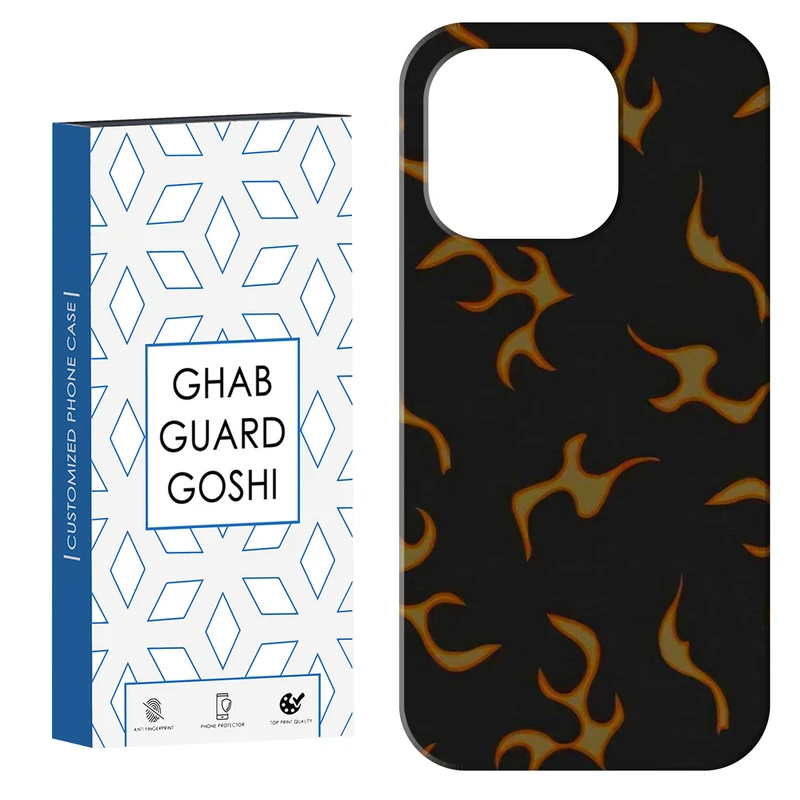 کاور قاب گارد گوشی طرح اتیش کد Dimo-936 مناسب برای گوشی موبایل اپل  IPHONE 16 PRO MAX   