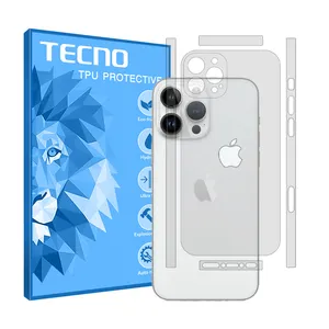 Tecno HyGEL model transparent phone back protector suitable for Apple iPhone 14 Pro Max mobile phone