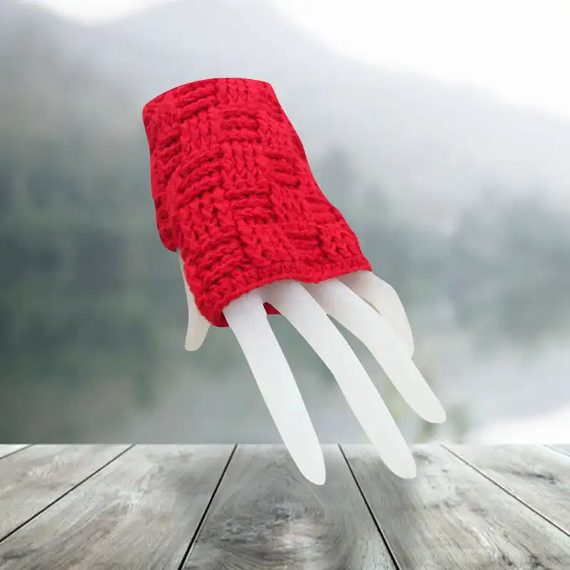 دستکش بافتنی زنانه مدل 7436