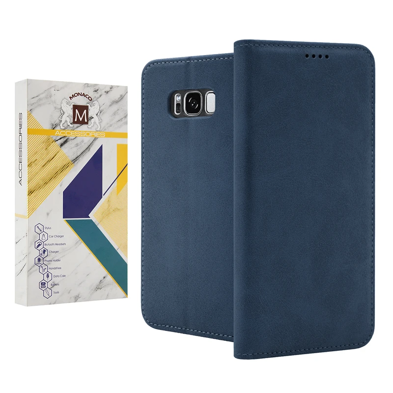   کیف کلاسوری  موناکو  مدل Zenon مناسب برای گوشی موبایل سامسونگ Galaxy S8 Plus