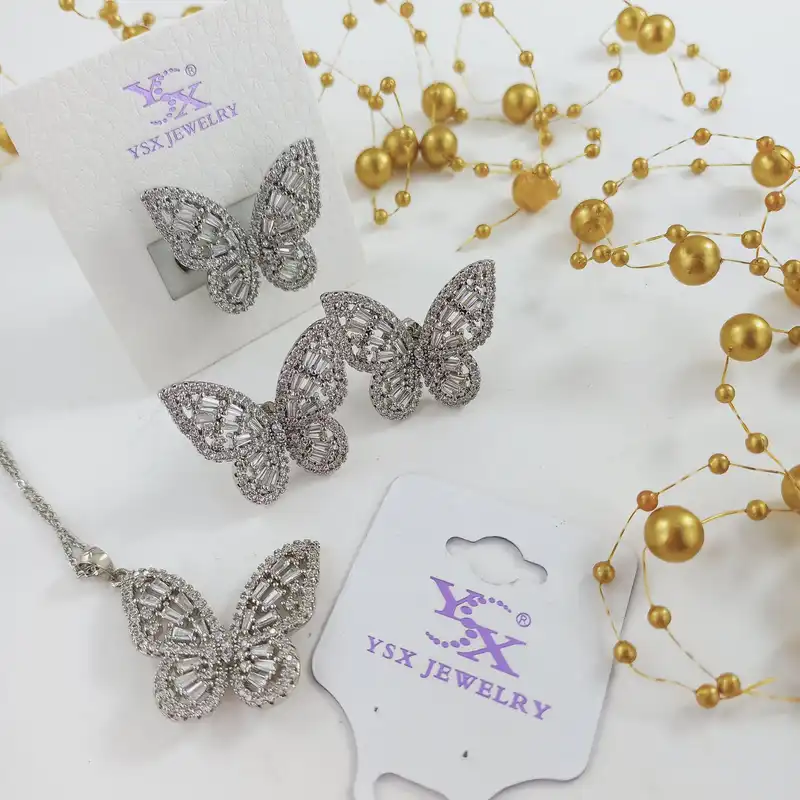 ست زنانه وای اس ایکس مدل پروانه کد se54