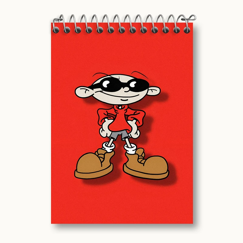 دفتر یادداشت 50 برگ خندالو طرح Codename Kids Next Door کد N2505