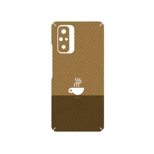 MAHOOT Minimal Cup of Coffee Icon Cover Sticker for Xiaomi Redmi Note 10 Pro Max
