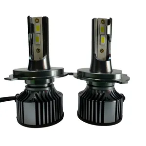 headlight mzm model d8pro-h4 pack of 2
