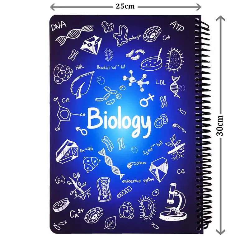 دفتر 100 برگ دات نوت مدل فرمول زیست کد A4