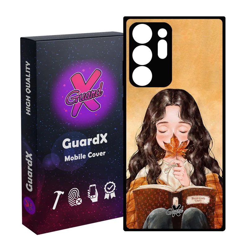 کاور گارد ایکس طرح Girl مدل Glass10223 مناسب برای گوشی موبایل سامسونگ Galaxy Note 20 Ultra