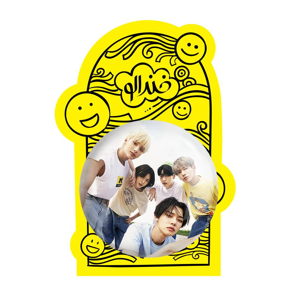 آینه جیبی خندالو مدل گروه تی اکس تی TXT  کد 11848