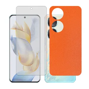 Glass Together model transparent screen protector suitable for Honor 90 mobile phone with back cover sticker