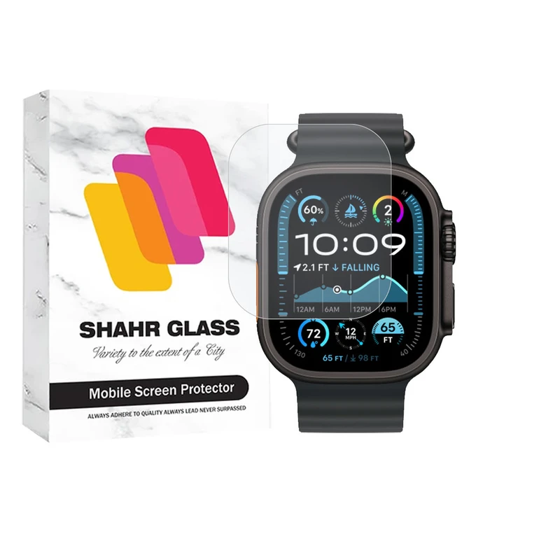 محافظ صفحه نمایش شهر گلس مدل SMPWATCHS مناسب برای  اپل واچ Ultra 2