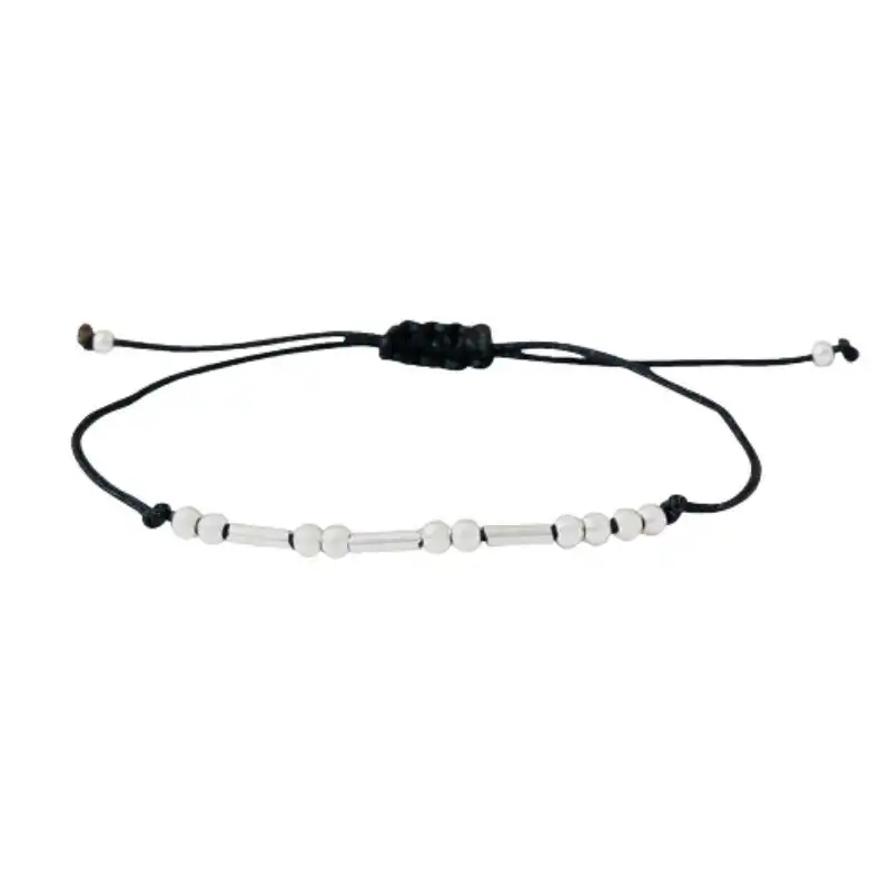 دستبند شریلند مدل مورس طرح اسم غزاله کد 075