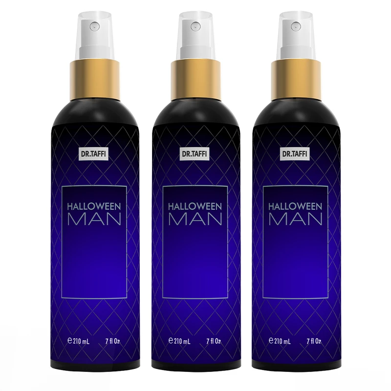  اسپری بدن مردانه دکتر تافی مدل هالوین حجم 210 میلی لیتر مجموعه سه عددی