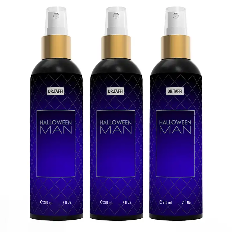 اسپری بدن مردانه دکتر تافی مدل هالوین حجم 210 میلی لیتر مجموعه سه عددی