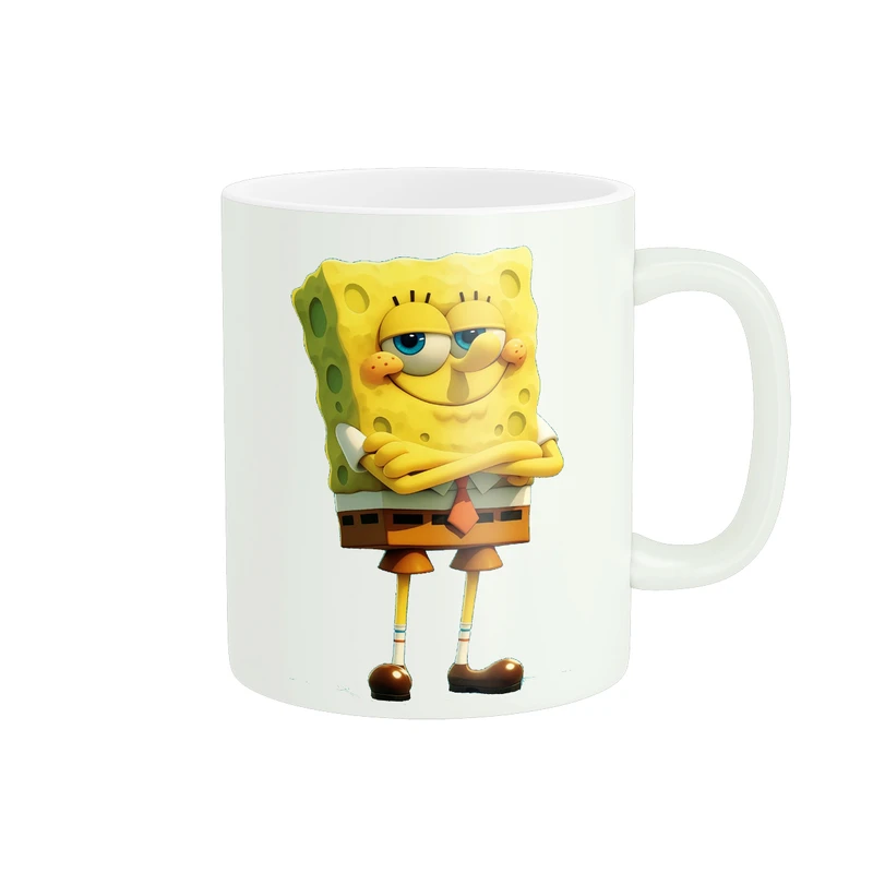 ماگ پاد آفرین طرح باب اسفنجی کد 6276