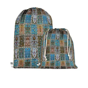 نظم دهنده سفری مدوپد طرح قالی قم خشتی مدل C-Ghom151 بسته 2 عددی