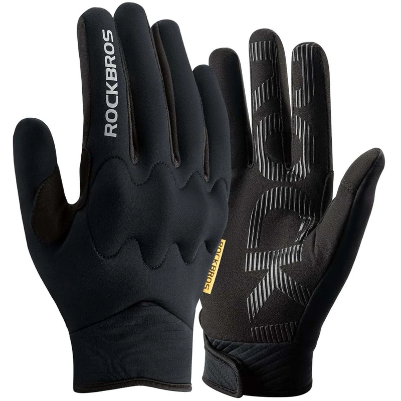 دستکش موتورسواری راک براس مدل شیلد دار کد 2091