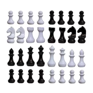 مهره شطرنج مدل سرامیکی Delicacy مجموعه 32 عددی