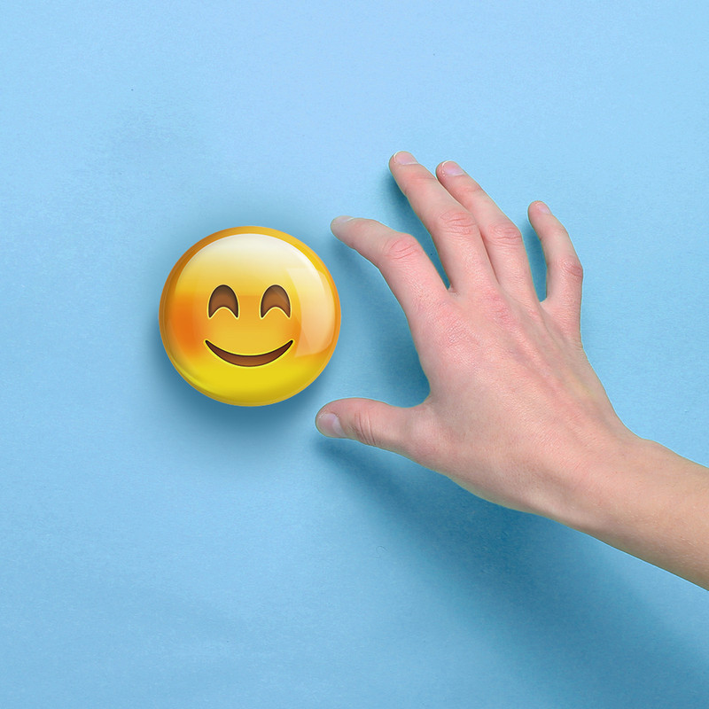 آینه جیبی خندالو مدل ایموجی Emoji  کد 1302